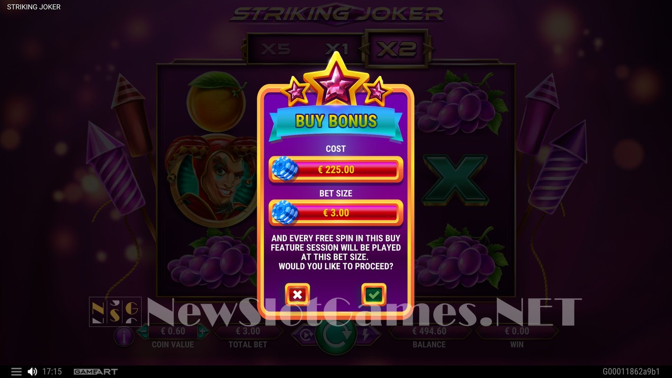Striking Joker Slot Slot Image in Demo - pic. 11