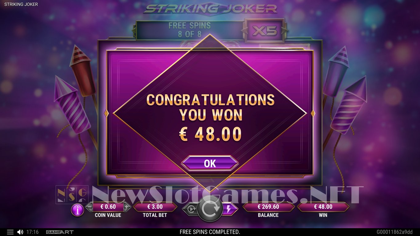 Striking Joker Slot Slot Image in Demo - pic. 20