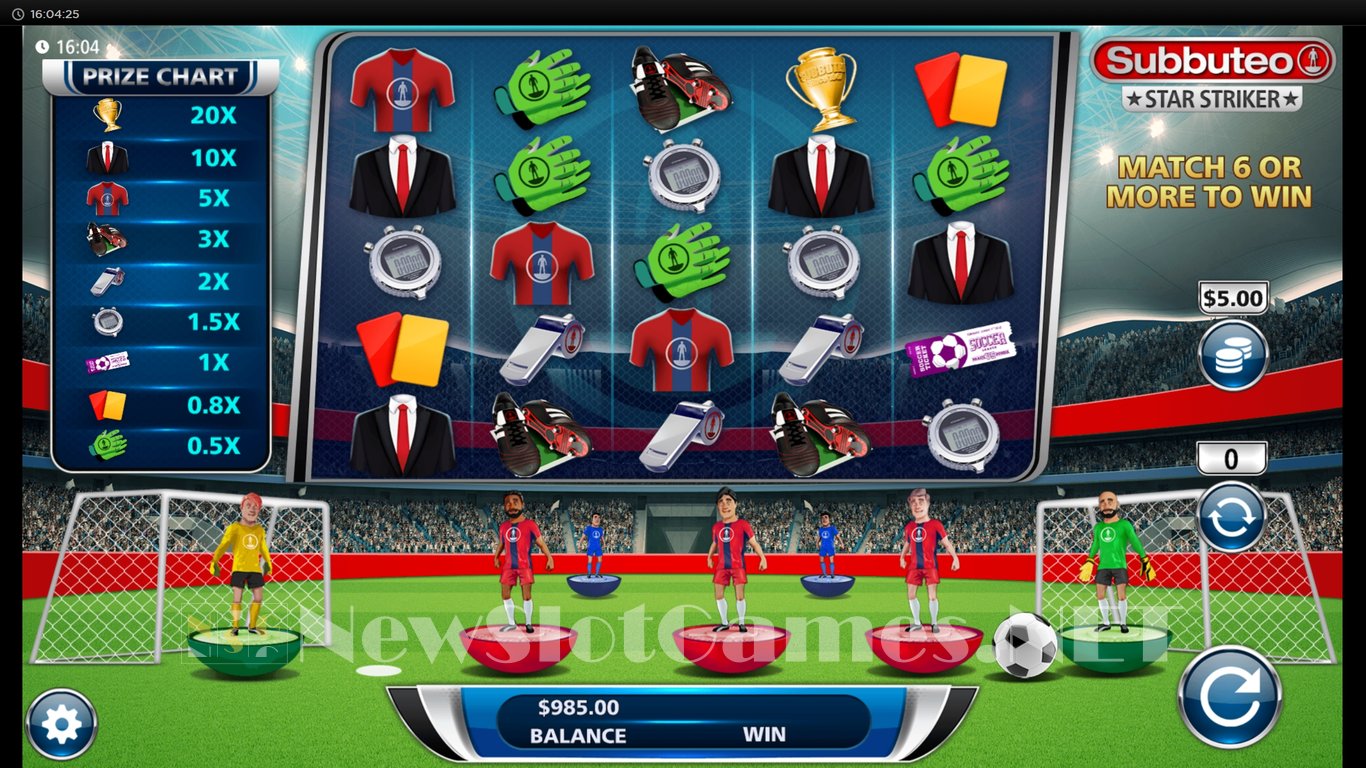 Subbuteo Star Striker Slot Slot Image in Demo - pic. 3