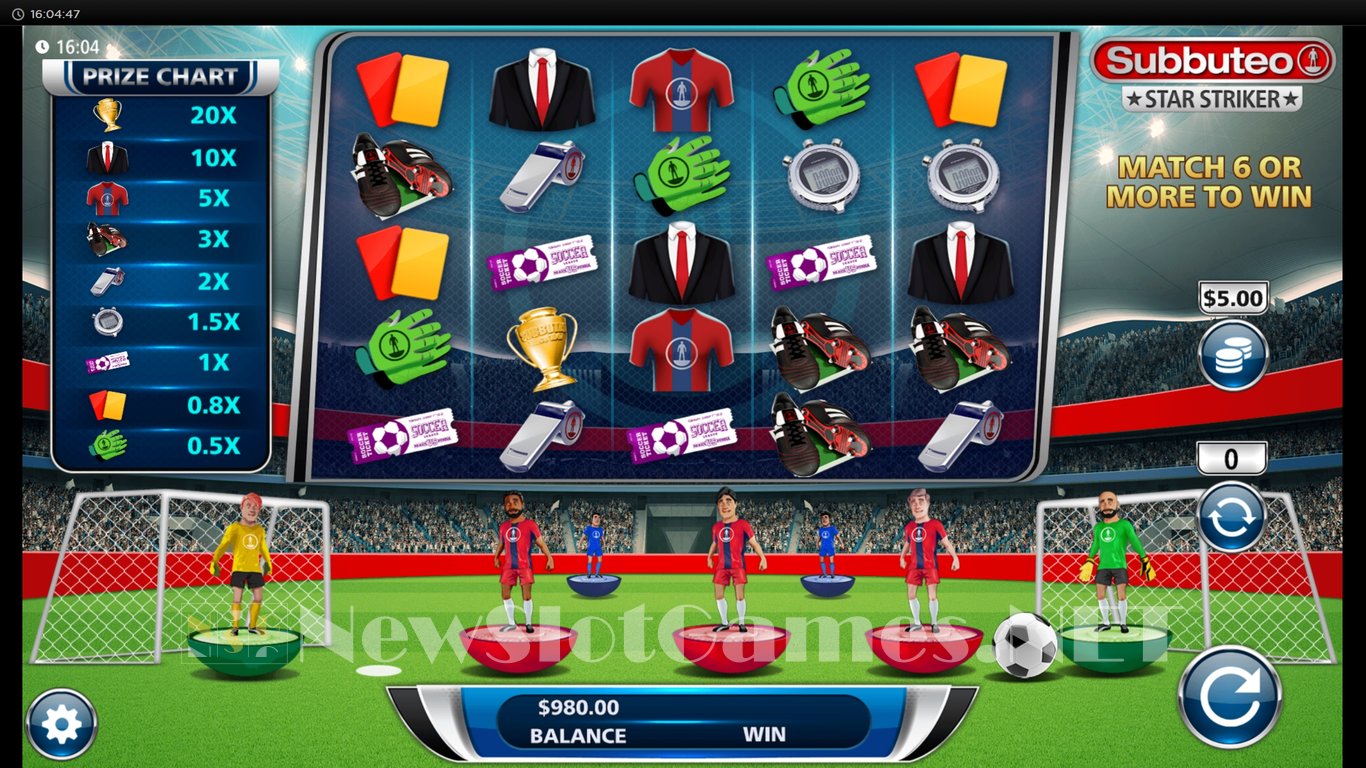 Subbuteo Star Striker Slot Slot Image in Demo - pic. 6