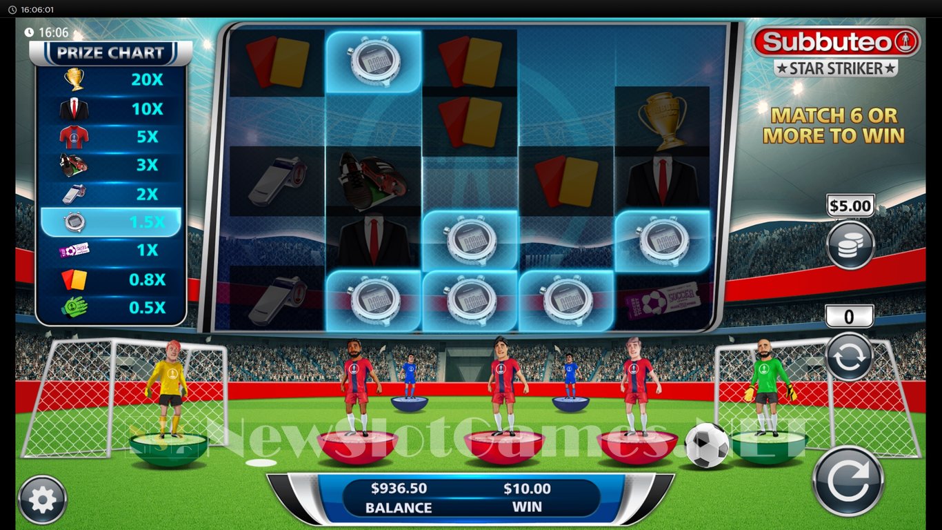 Subbuteo Star Striker Slot Slot Image in Demo - pic. 7