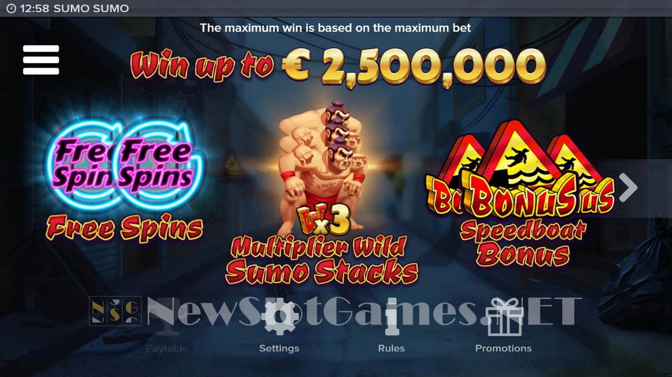 Sumo Sumo Slot Slot Image in Demo - pic. 3