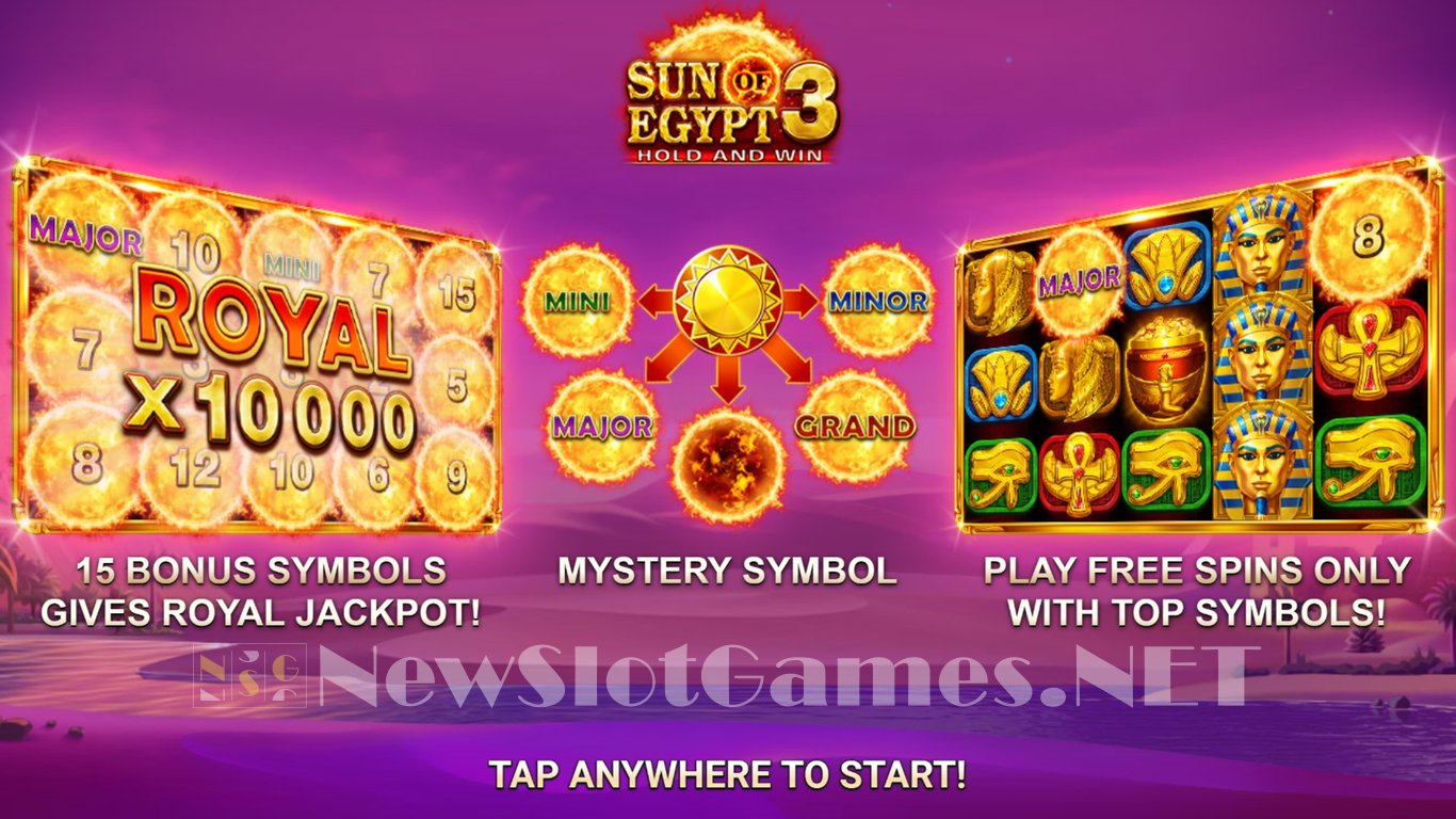 Sun of Egypt 3 Slot Demo Image