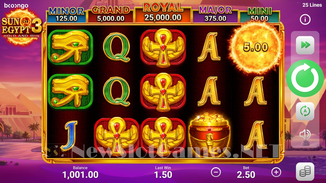 Sun of Egypt 3 Slot Slot Image in Demo - pic. 13