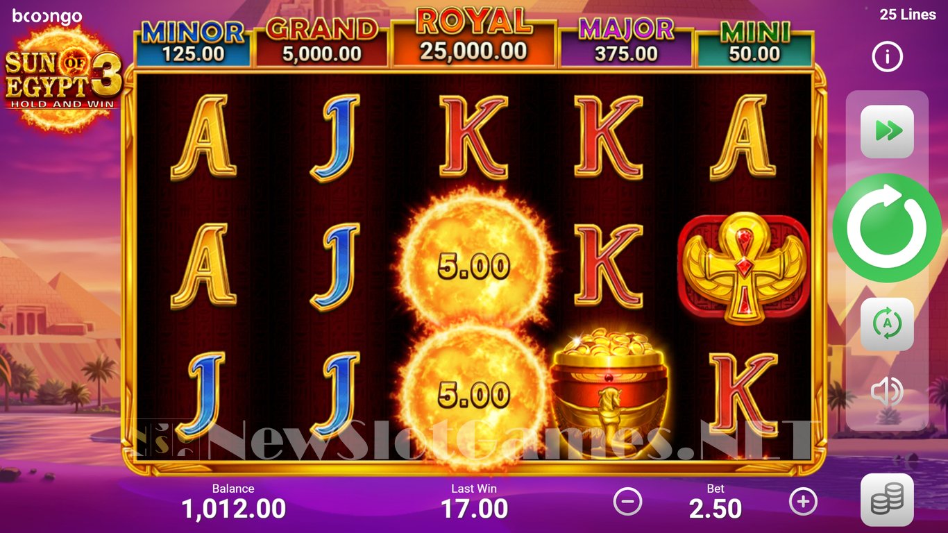 Sun of Egypt 3 Slot Slot Image in Demo - pic. 3