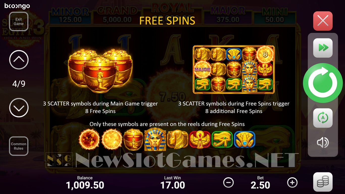 Sun of Egypt 3 Slot Slot Image in Demo - pic. 7