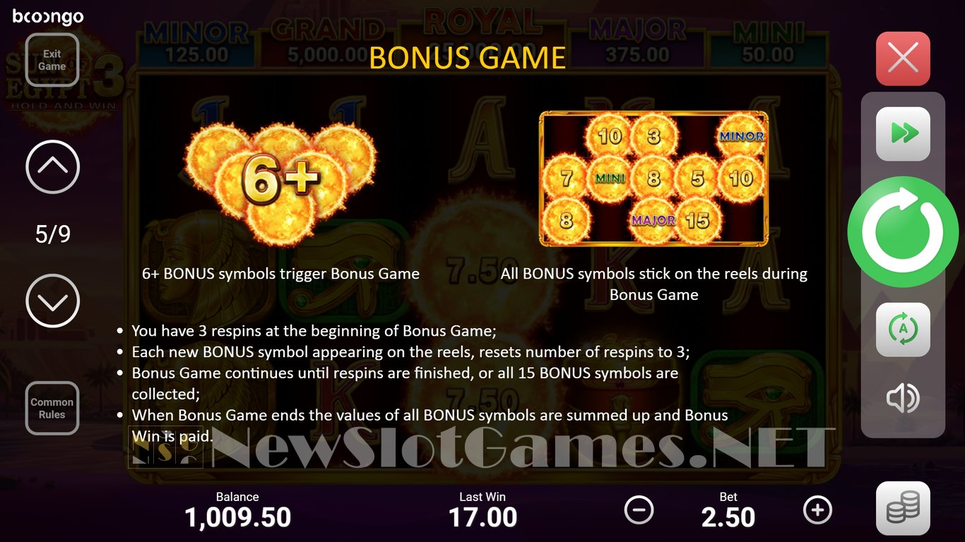 Sun of Egypt 3 Slot Slot Image in Demo - pic. 8