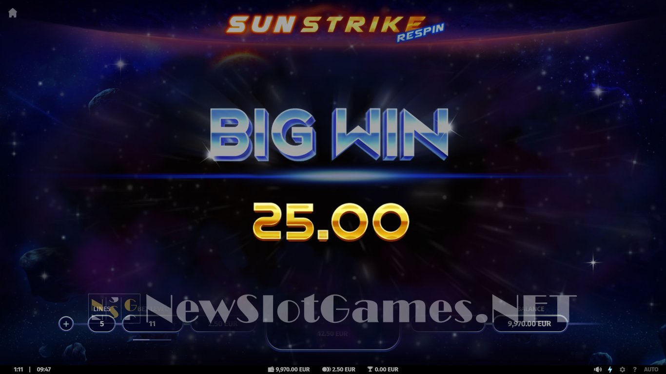 Sunstrike Respin Slot Slot Image in Demo - pic. 13