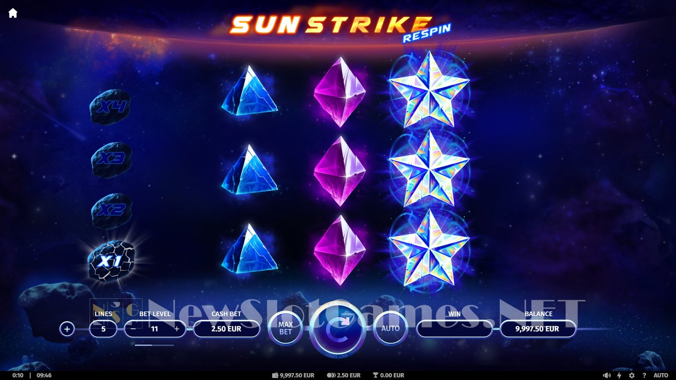 Sunstrike Respin Slot Slot Image in Demo - pic. 2