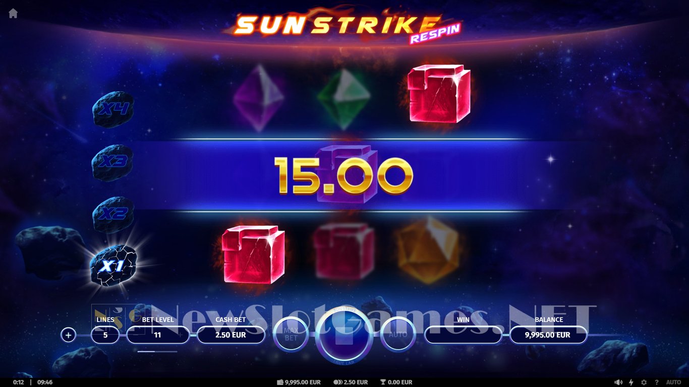 Sunstrike Respin Slot Slot Image in Demo - pic. 3