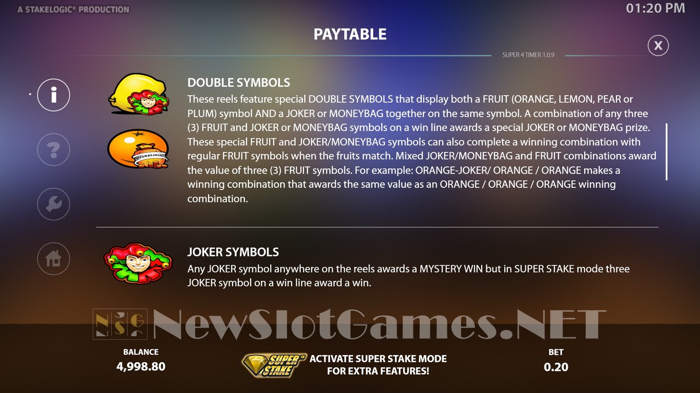Super4Timer Slot Slot Image in Demo - pic. 8