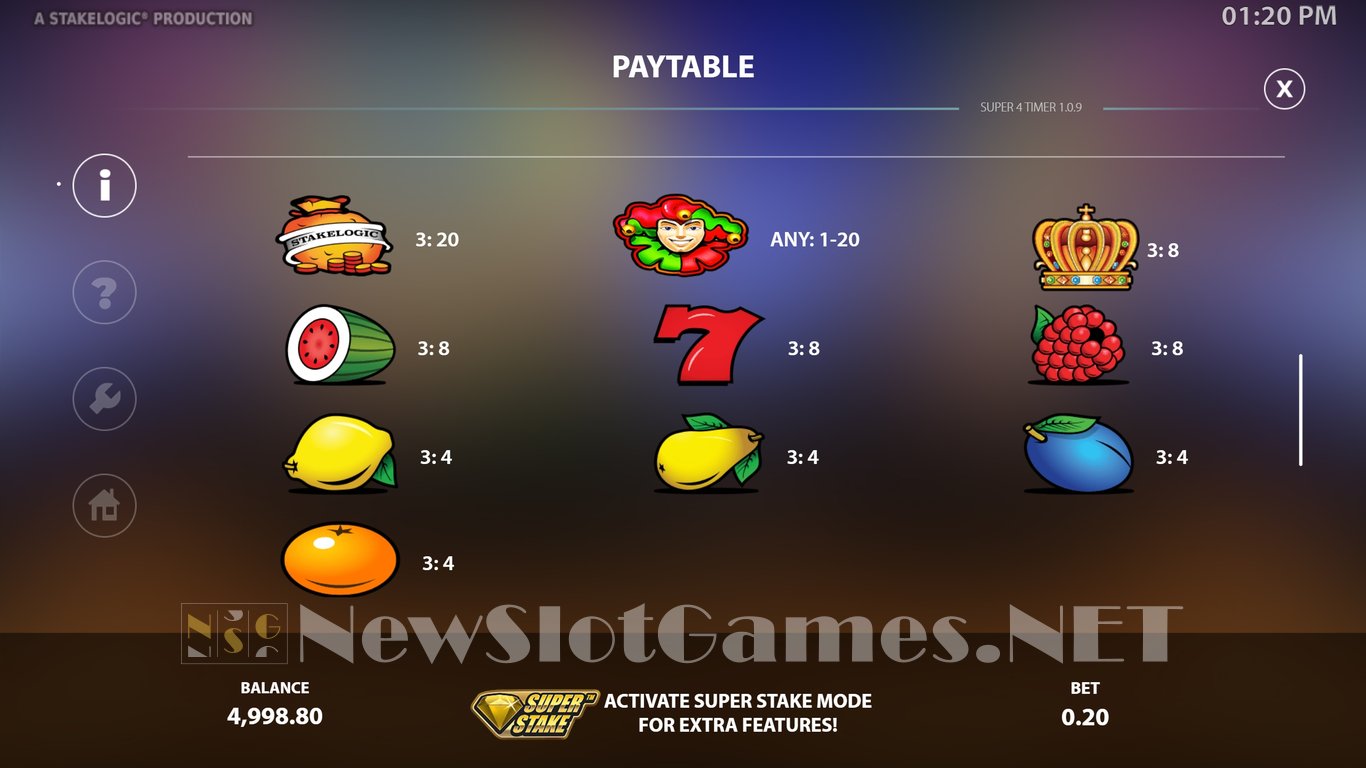 Super4Timer Slot Slot Image in Demo - pic. 9