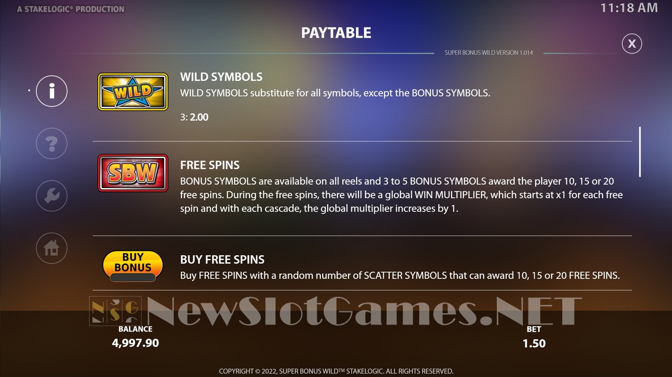 Super Bonus Wild Slot Slot Image in Demo - pic. 4