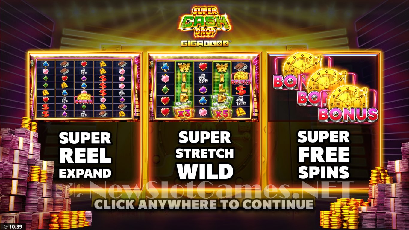 Super Cash Drop GIGABLOX Slot Demo Image