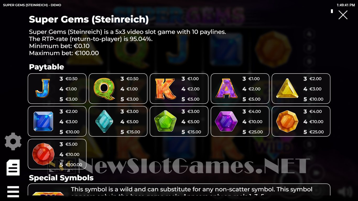 Steinreich Slot Slot Image in Demo - pic. 4