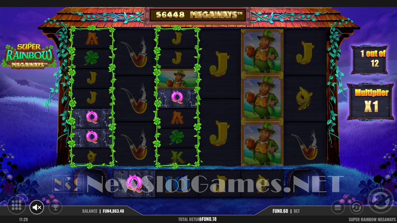 Super Rainbow Megaways Slot Slot Image in Demo - pic. 11