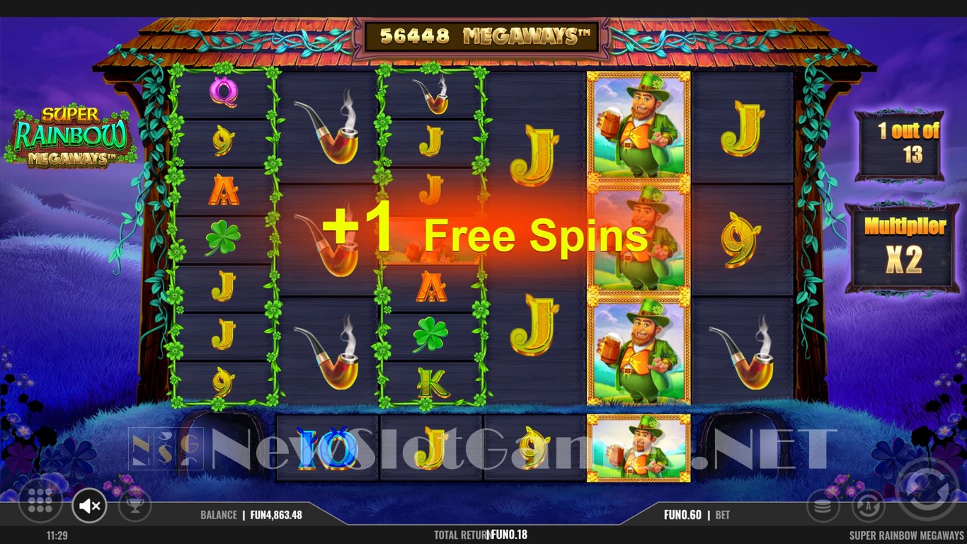 Super Rainbow Megaways Slot Slot Image in Demo - pic. 13