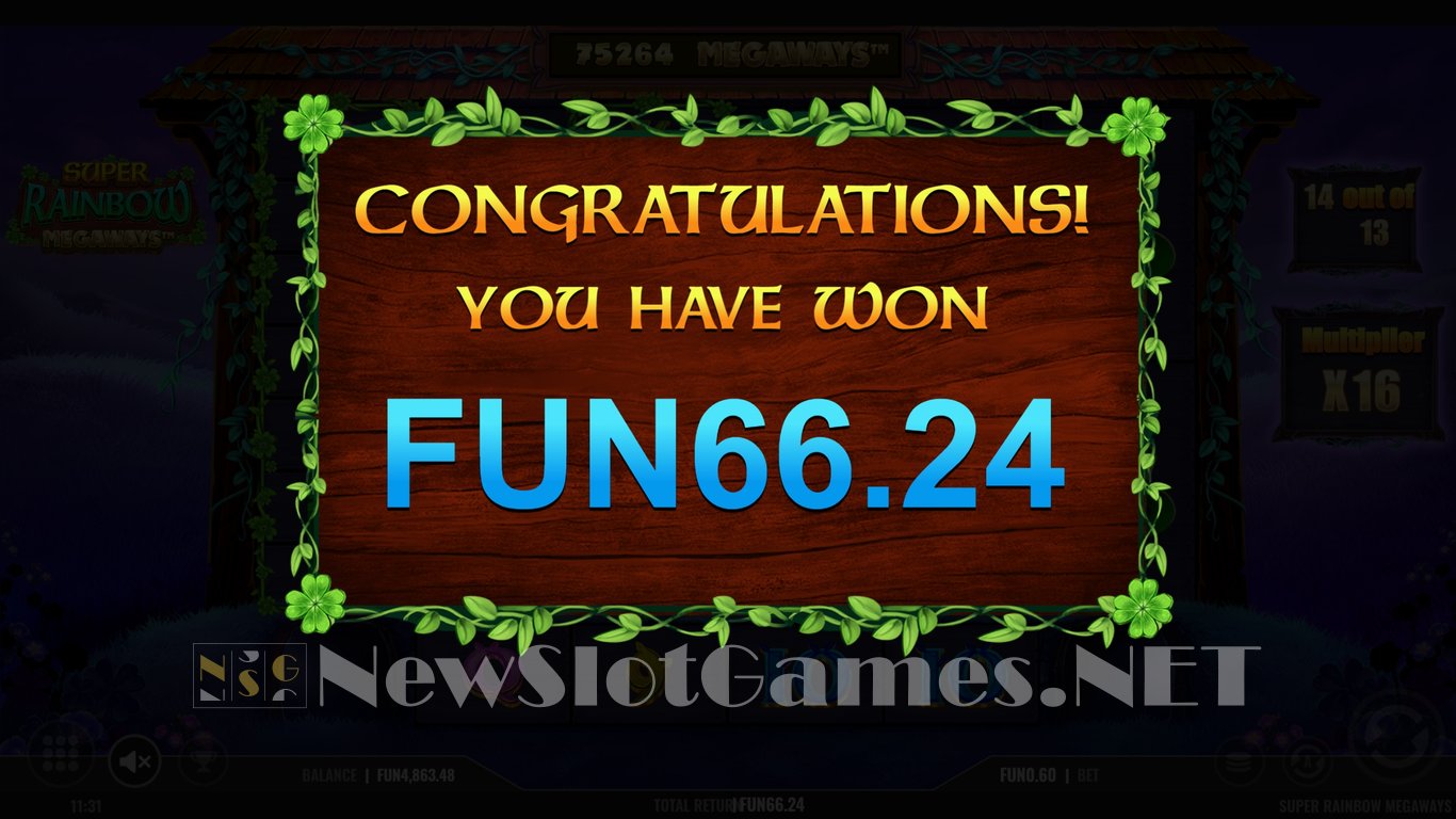 Super Rainbow Megaways Slot Slot Image in Demo - pic. 16