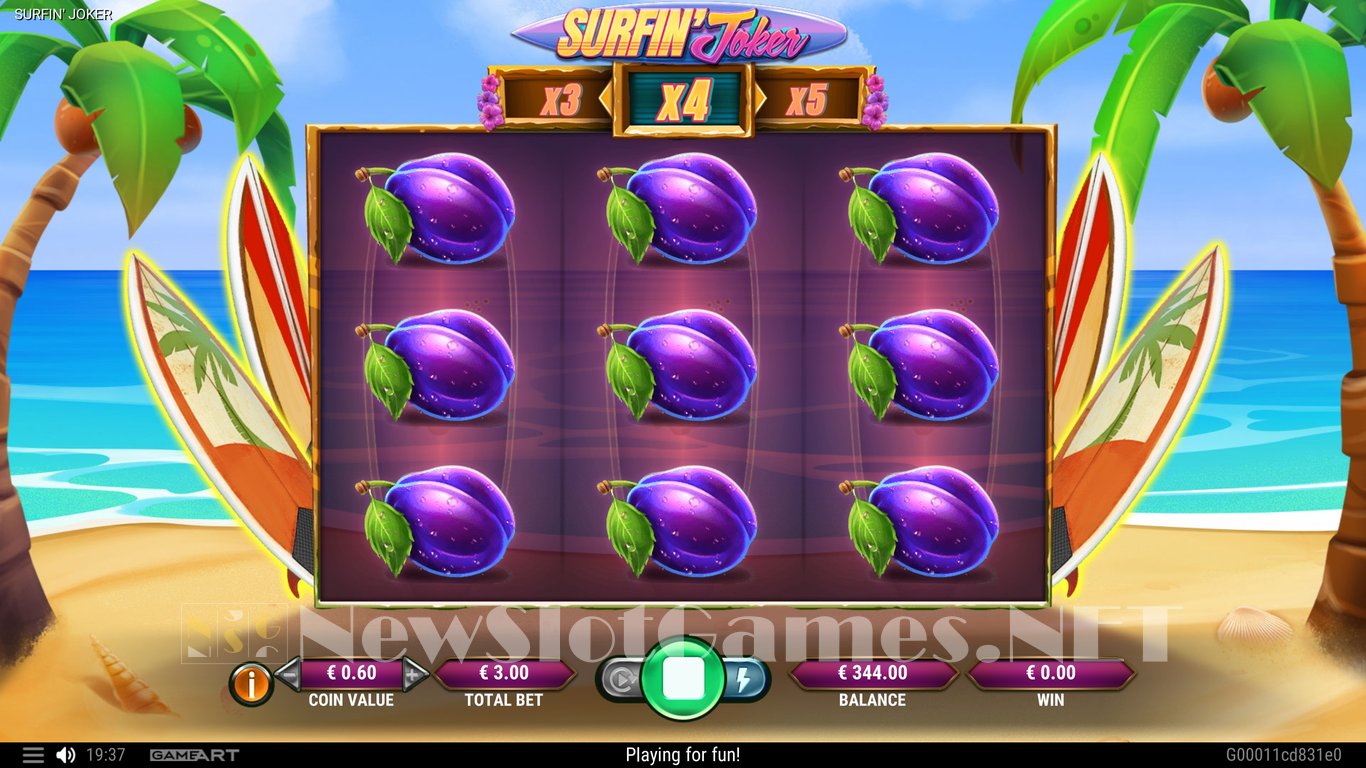 Surfin Joker Slot Slot Image in Demo - pic. 10