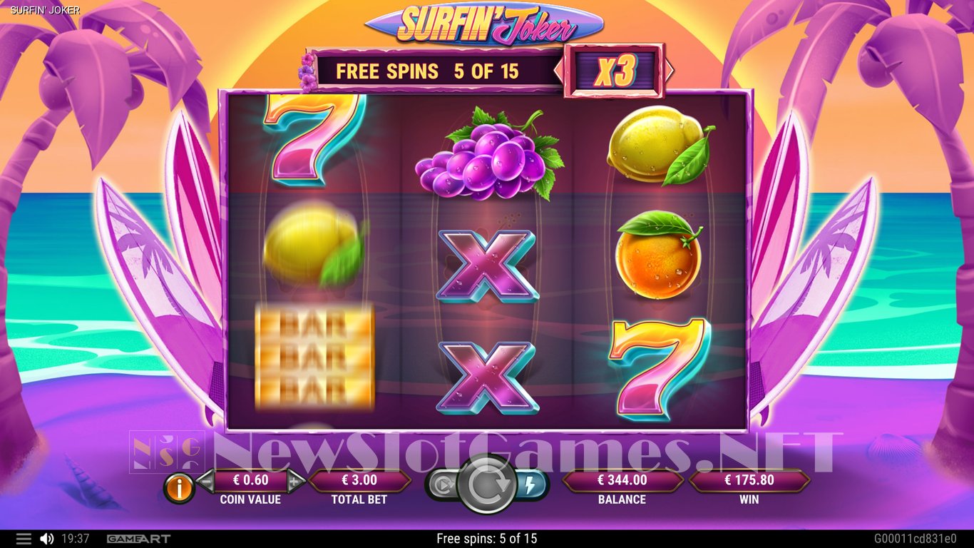 Surfin Joker Slot Slot Image in Demo - pic. 16