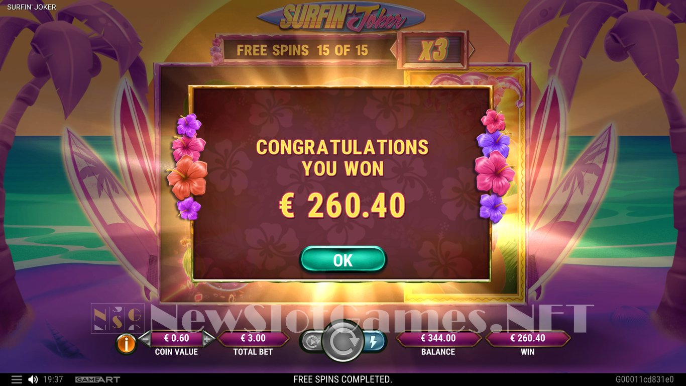 Surfin Joker Slot Slot Image in Demo - pic. 17