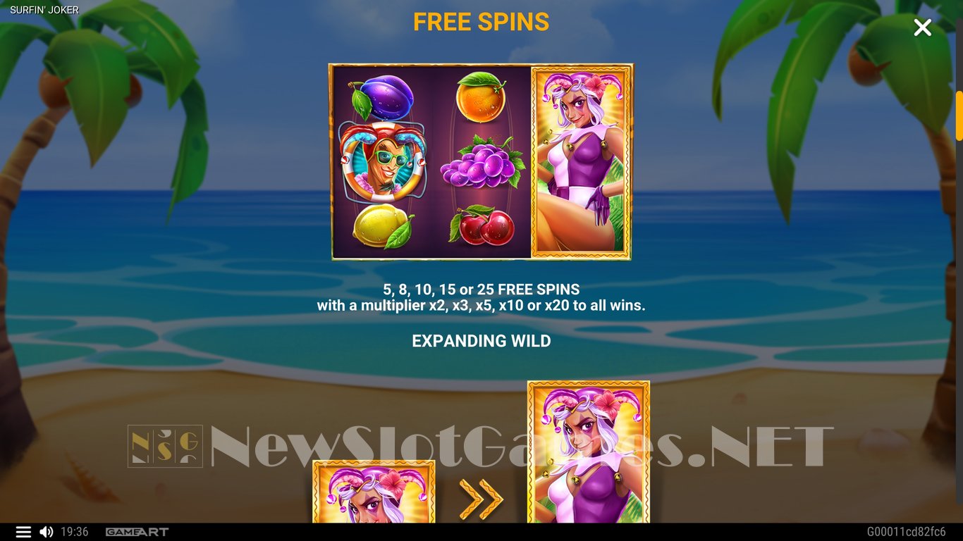 Surfin Joker Slot Slot Image in Demo - pic. 6