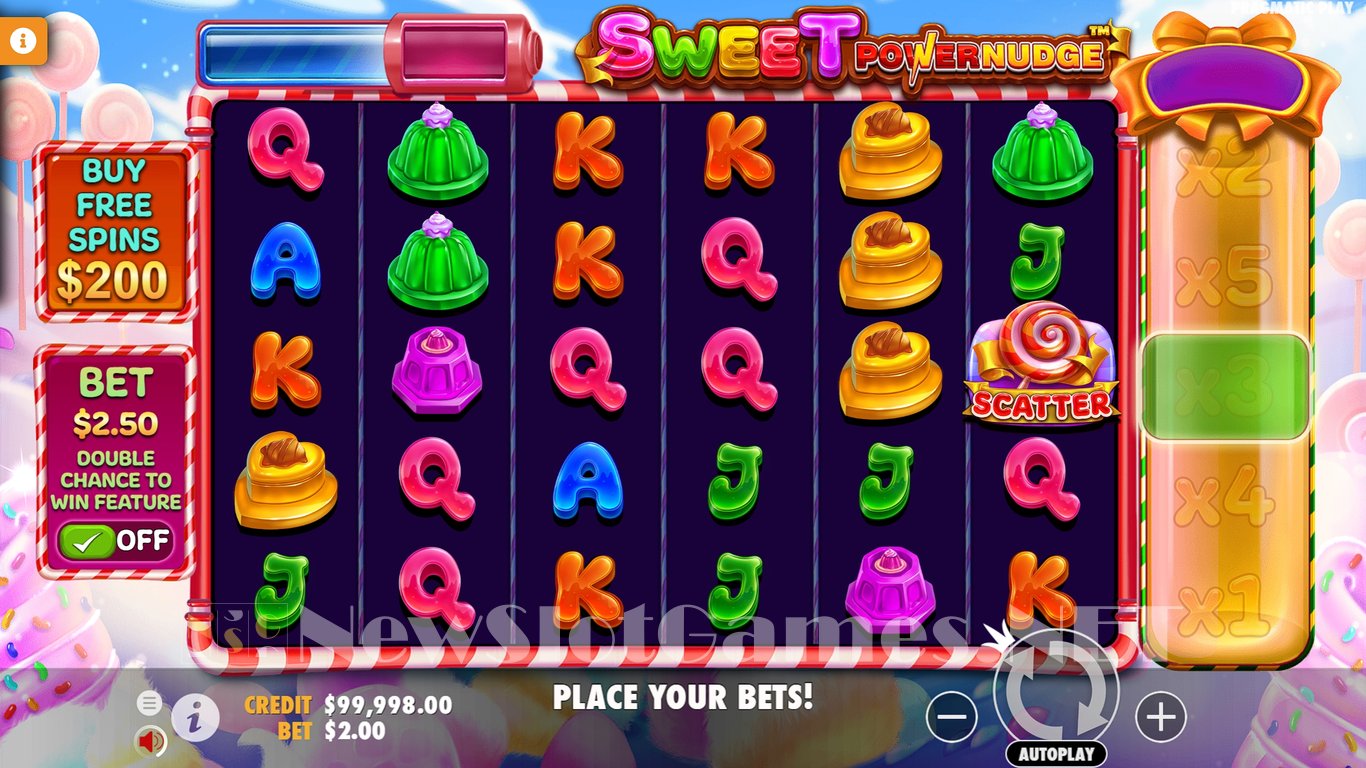 Sweet Powernudge Slot Demo Image