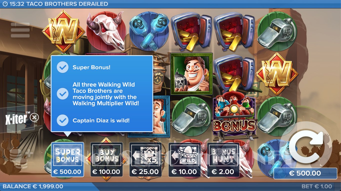 Taco Brothers Derailed Slot Slot Image in Demo - pic. 6