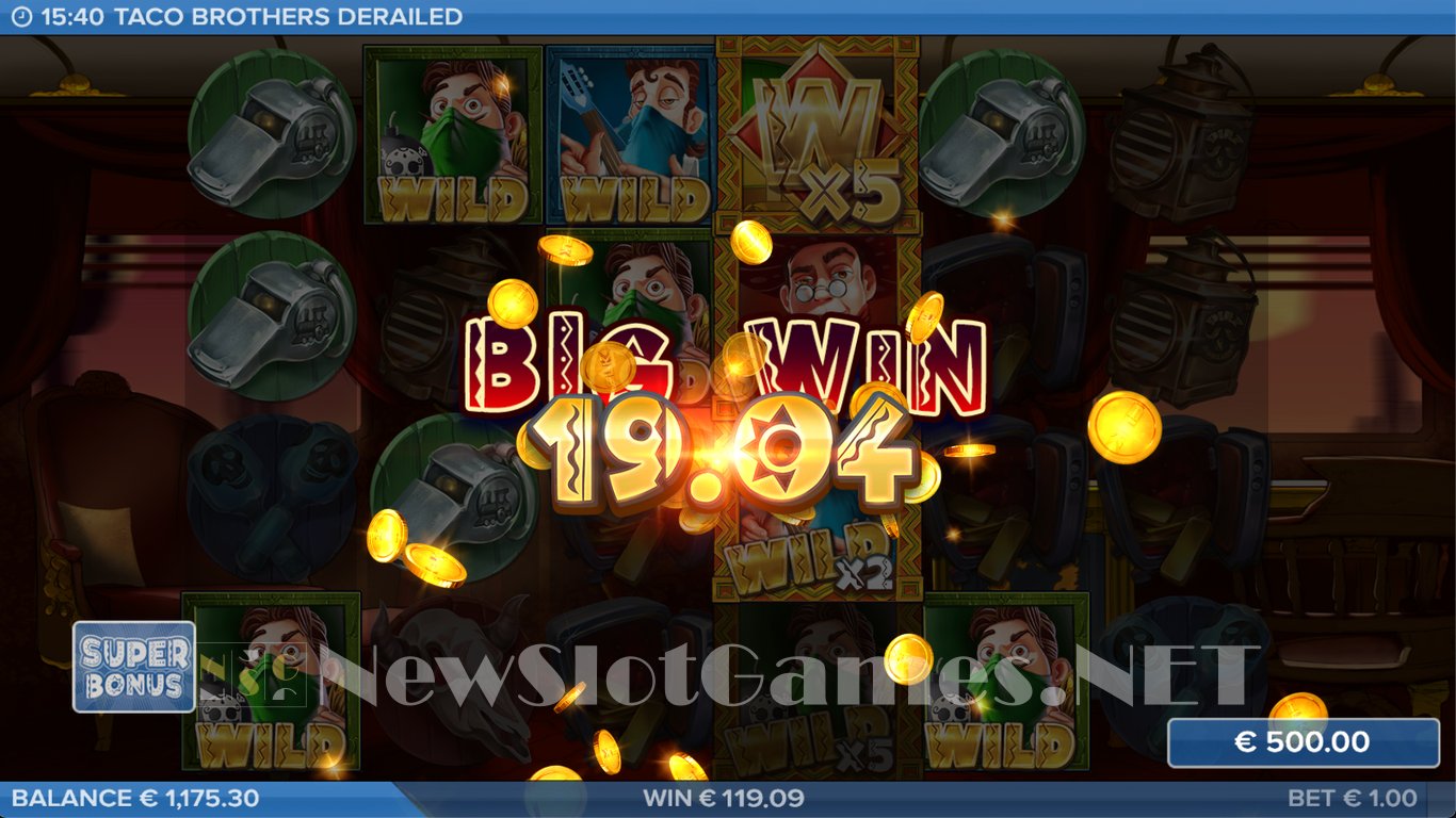 Taco Brothers Derailed Slot Slot Image in Demo - pic. 7