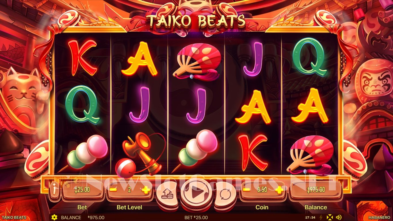 Taiko Beats Slot Demo Image