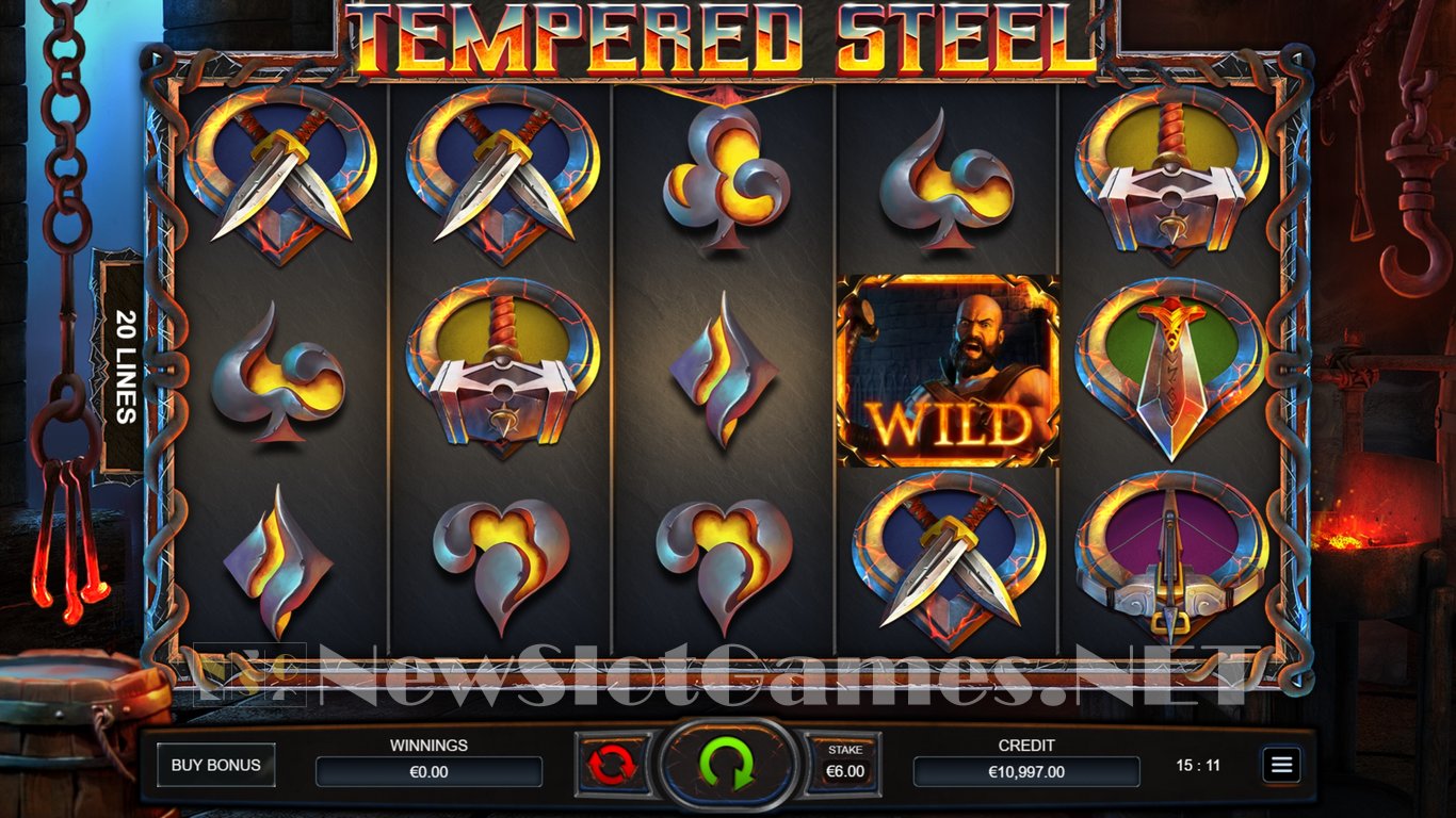 Tempered Steel Slot Slot Image in Demo - pic. 4