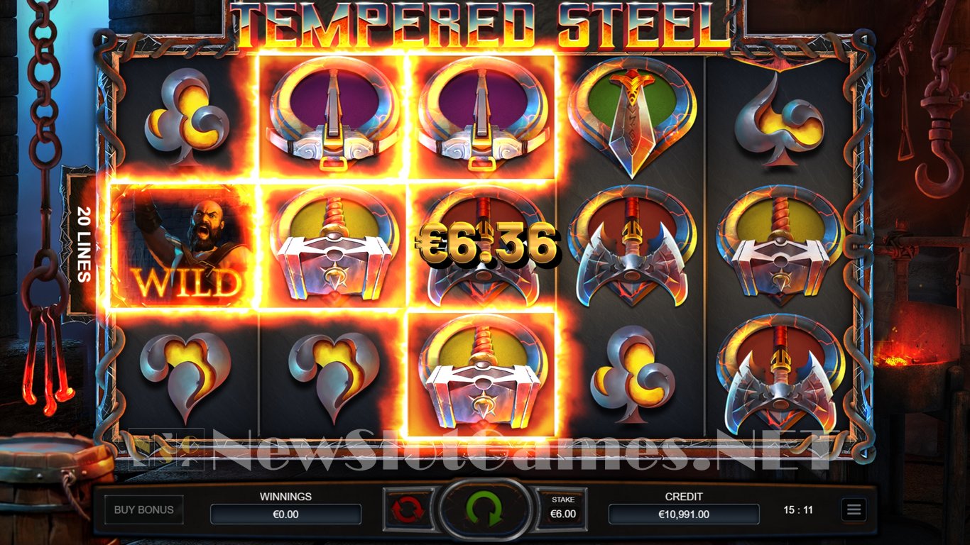 Tempered Steel Slot Slot Image in Demo - pic. 6