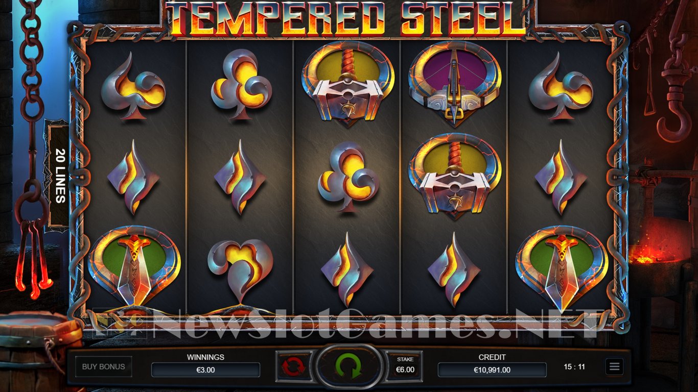 Tempered Steel Slot Slot Image in Demo - pic. 8
