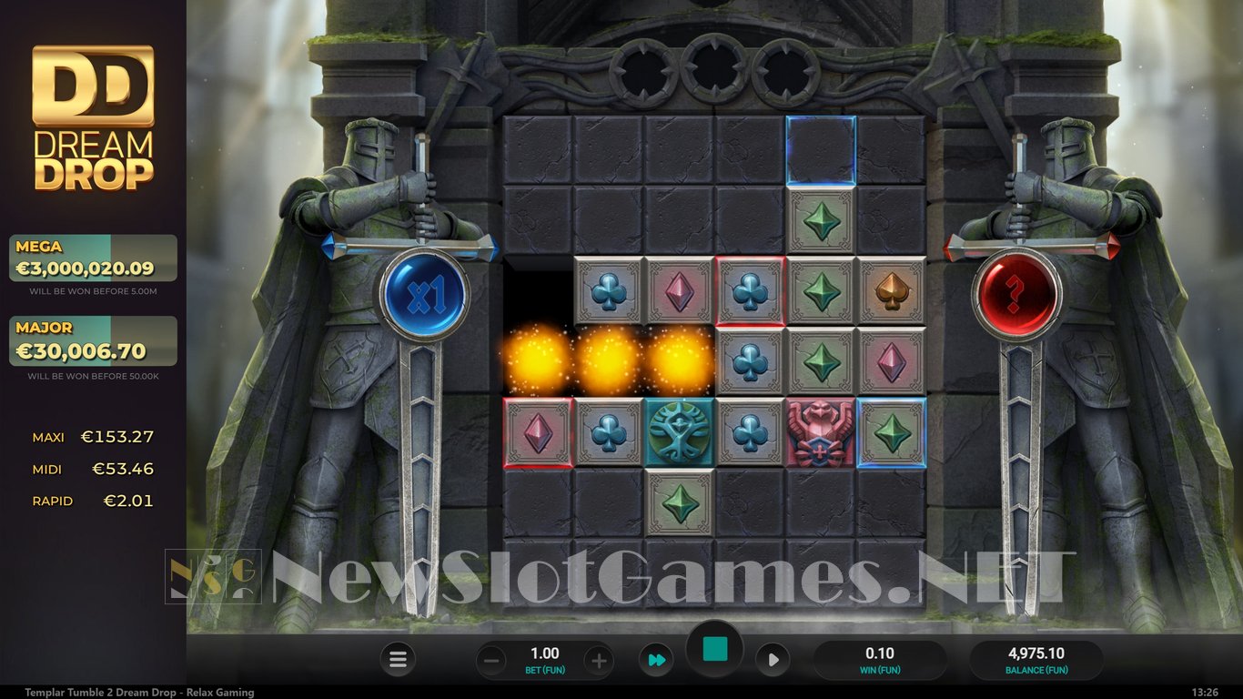 Templar Tumble 2 Dream Drop Slot Slot Image in Demo - pic. 10