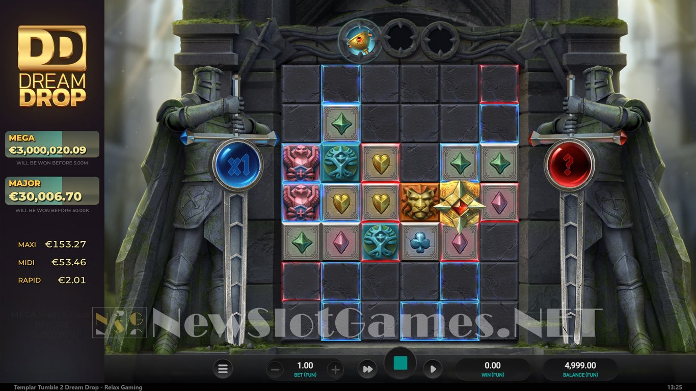 Templar Tumble 2 Dream Drop Slot Slot Image in Demo - pic. 2