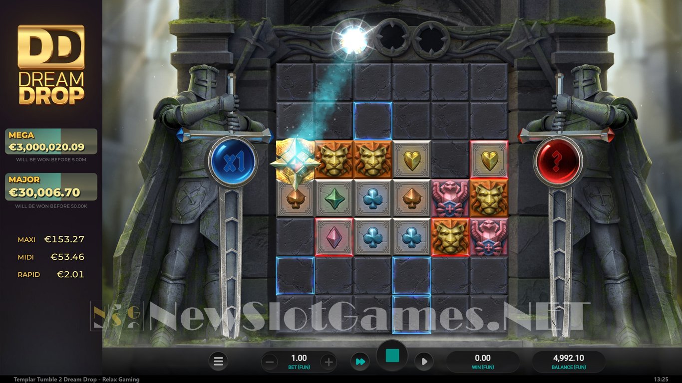 Templar Tumble 2 Dream Drop Slot Slot Image in Demo - pic. 9