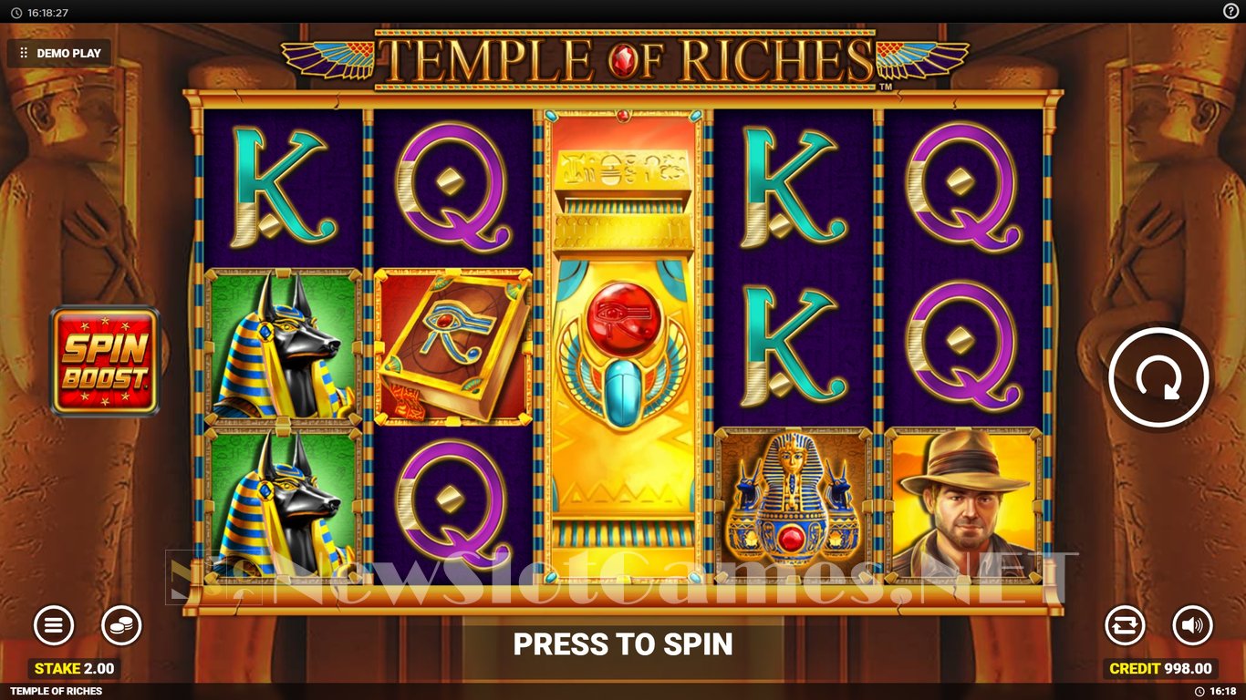 Temple of Riches Slot Slot Image in Demo - pic. 2