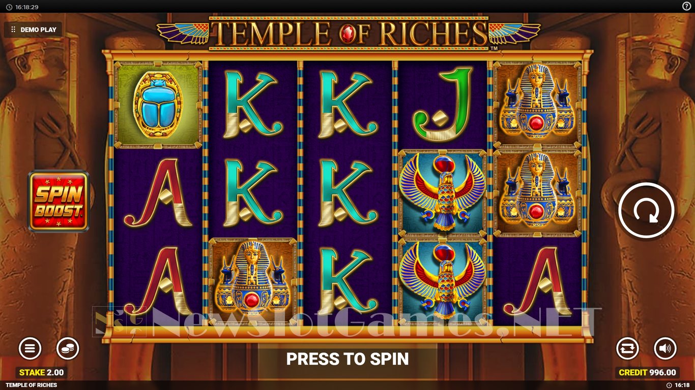 Temple of Riches Slot Slot Image in Demo - pic. 3