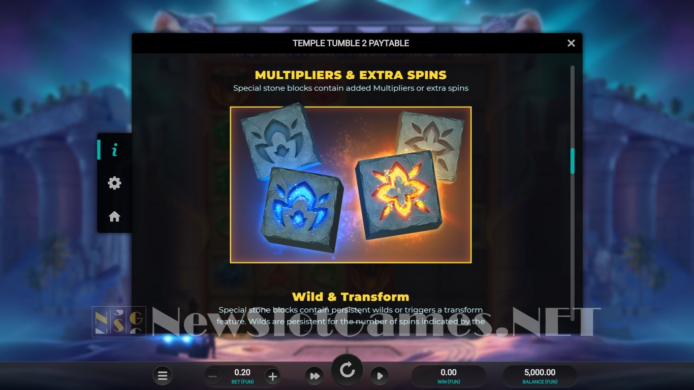 Temple Tumble 2 Slot Slot Image in Demo - pic. 5