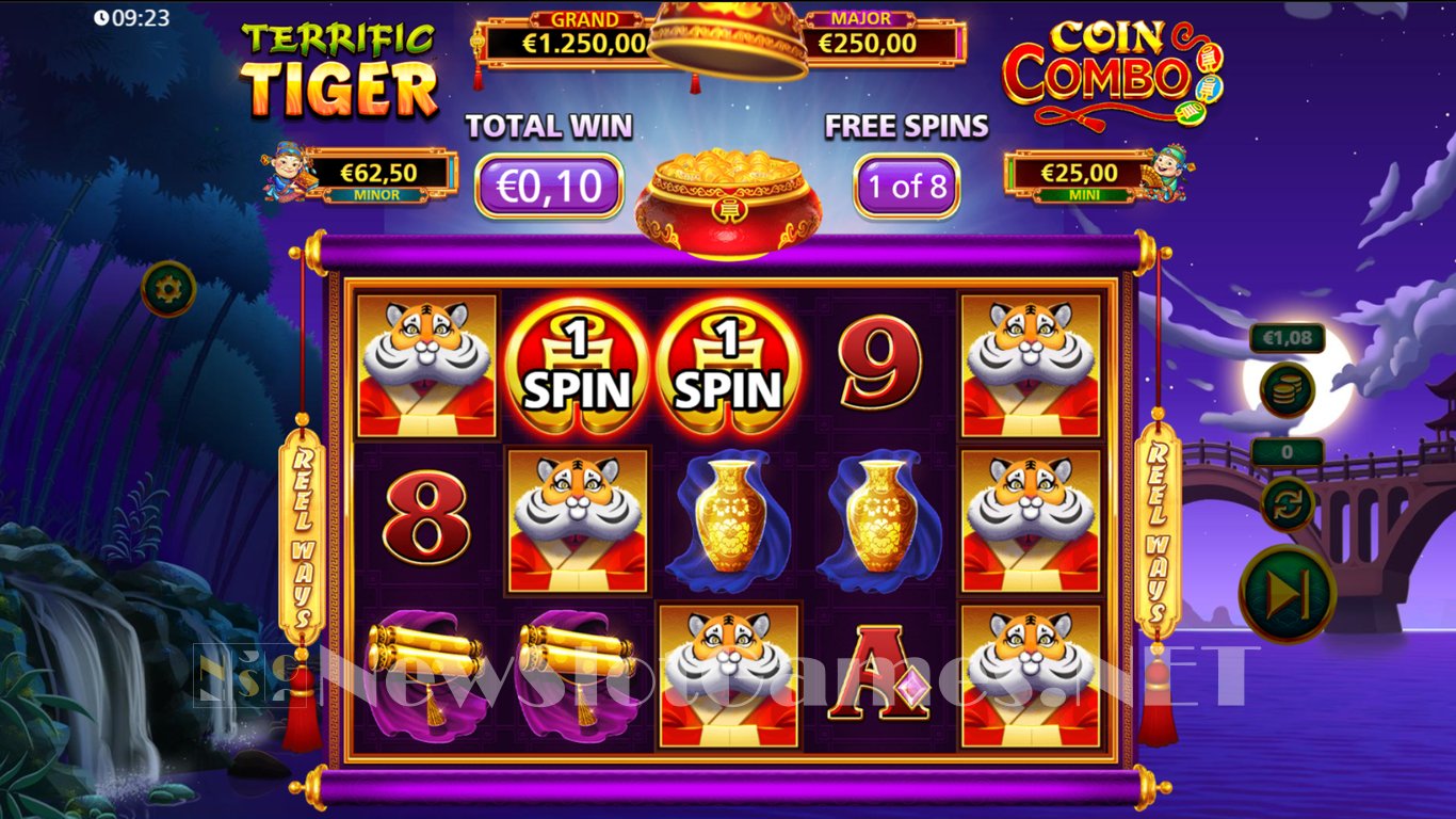 Terrific Tiger Coin Combo Slot Slot Image in Demo - pic. 3