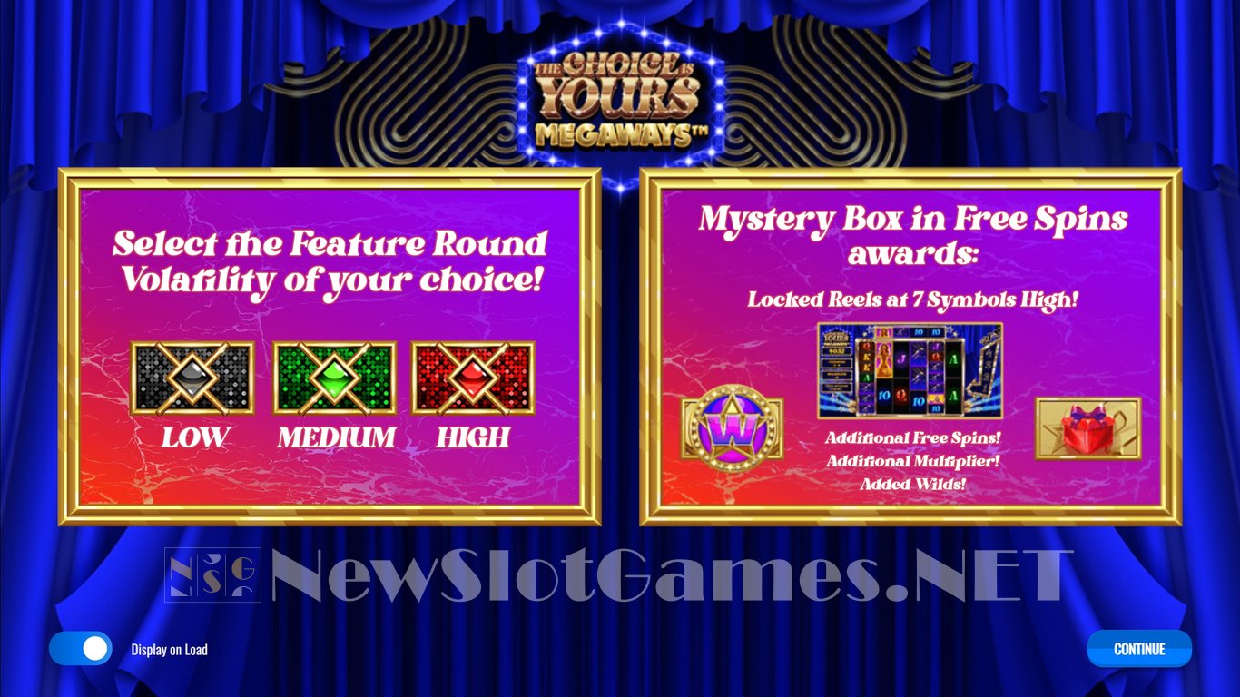 The Choice is Yours Slot Demo Image