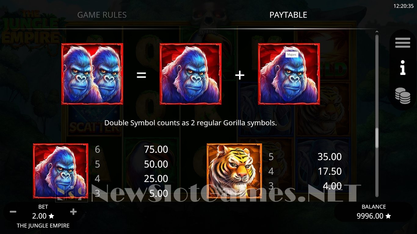 The Jungle Empire Slot Slot Image in Demo - pic. 6