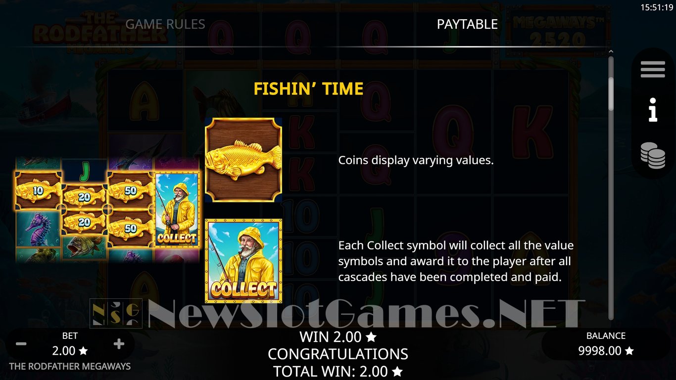 The Rodfather Megaways Slot Slot Image in Demo - pic. 4