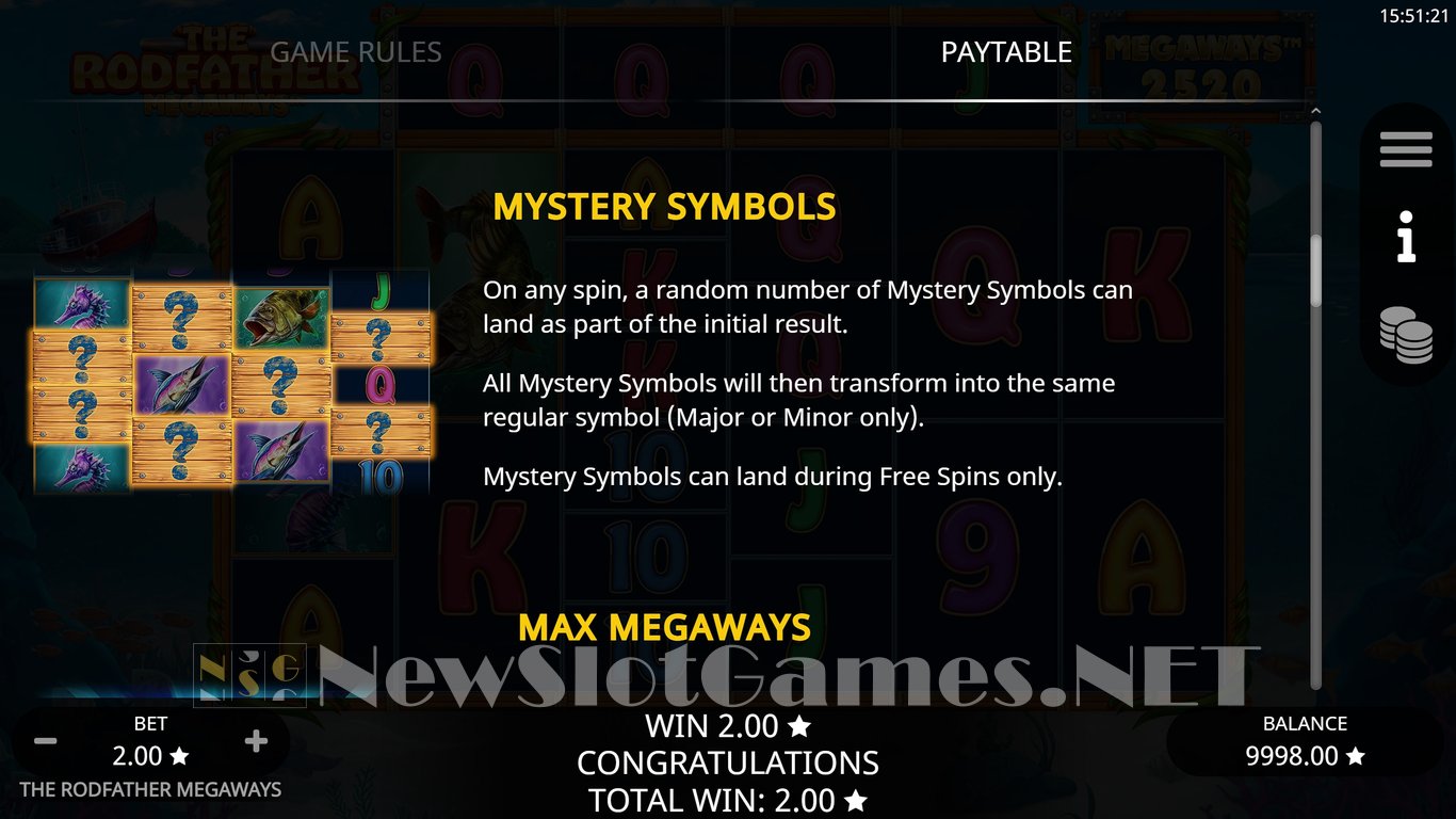 The Rodfather Megaways Slot Slot Image in Demo - pic. 5