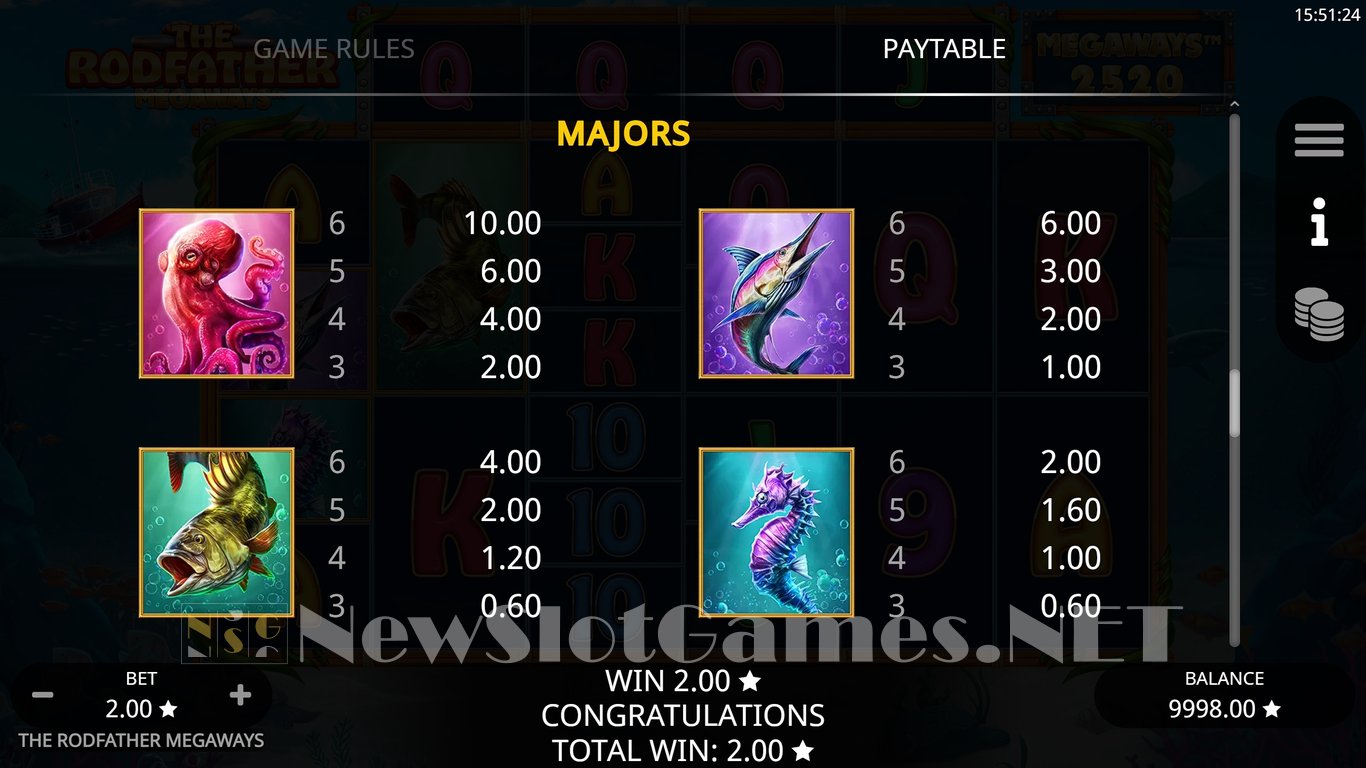 The Rodfather Megaways Slot Slot Image in Demo - pic. 6