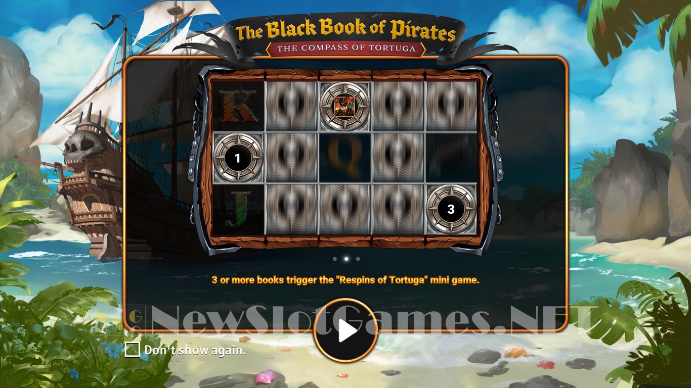 The Black Book of Pirates Slot Demo Image