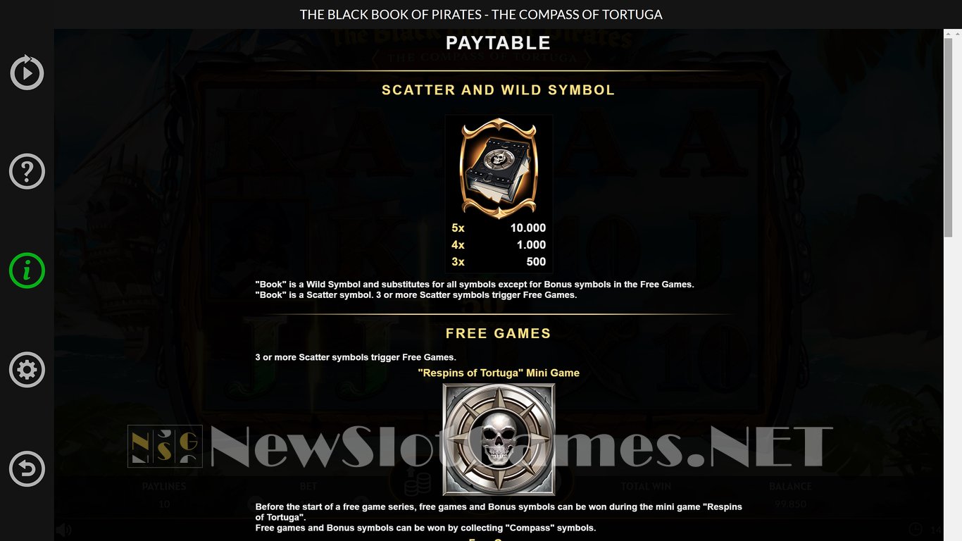 The Black Book of Pirates Slot Slot Image in Demo - pic. 5