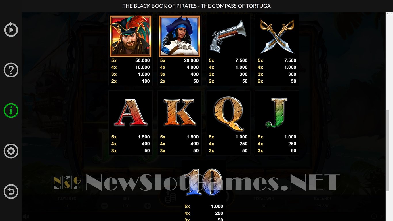 The Black Book of Pirates Slot Slot Image in Demo - pic. 6