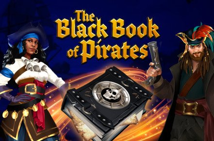 The Black Book of Pirates Slot Logo