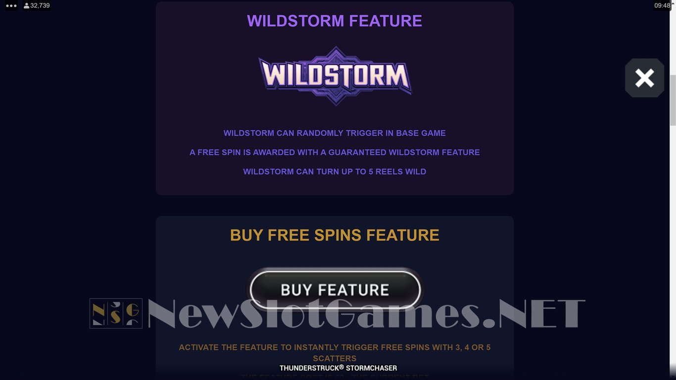 Thunderstruck Stormchaser Slot Slot Image in Demo - pic. 4